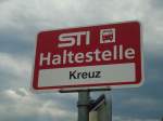 (129'134) - STI-Haltestelle - Spiez, Kreuz - am 23.