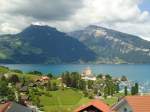 (133'980) - Spiez am Thunersee mit Schloss am 5.