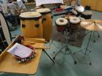 (141'408) - Schlagzeugaufstellung im Probelokal am 31.