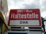 (129'158) - STI-Haltestelle - Thun, OHA - am 28.