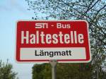 (133'317) - STI-Haltestelle - Thun, L�ngmatt - am 16.