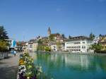 (133'341) - Thun mit der Aare am 18.
