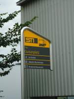 (134'309) - STI-Haltestelle - Thun, Guisanplatz - am 24.