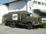 (138'794) - Saurer Lastwagen (ex Schweizer Armee) am 14.