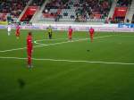 (143'873) - Ein Marder beim Spiel Thun - Z�rich in der Arena Thun am 10.
