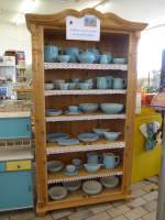 (155'366) - Hellblaues R�ssler-Geschirr am 25.