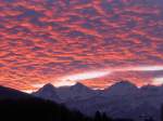 (157'724) - Morgenrot mit Eiger, M�nch und Jungfrau am 10.