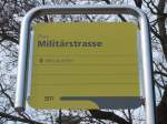 (159'174) - STI-Haltestelle - Thun, Milit�rstrasse - am 15.
