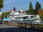 (165'931) - Dampfschiff Bl�mlisalp am 2.