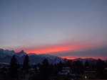 (201'482) - Abendrot �ber der Stockhornkette am 8.