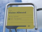 (206'444) - STI-Haltestelle - Thun, Kleine Allmend - am 16.