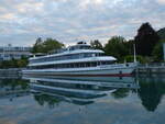 (262'466) - Motorschiff Berner Oberland am 18. Mai 2024 an der Schiffl�ndte Thun