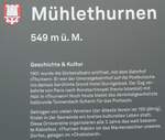(231'434) - Infotafel �ber die Geschichte von M�hlethurnen am 17.