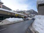 (148'787) - Die Bahnhofstrasse in Airolo am 9.