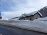 (148'800) - Schneemauer in Airolo am 9.