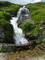 (145'964) - Bergbach am Lago di Lucendro am Gotthardpass am 20.