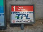 (141'299) - TPL-Haltestelle - Lugano, Gambalarga - am 19.