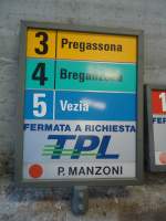 (141'300) - TPL-Haltestelle - Lugano, P.