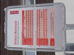 (178'045) - Skibus-Haltestelle - Bellwald, Post - am 15.