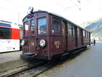 (240'583) - MC-Steuerwagen - Nr. 74 - am 2. Oktober 2022 im Bahnhof Martigny