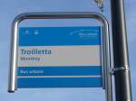 (158'117) - Bus urbain-Haltestelle - Monthey, Troilletta - am 2.