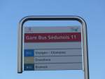 (158'090) - BUS-S�dunois-Haltestelle - Sion, Gare - am 1.