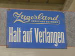 (205'276) - ZVB-Haltestelle - Halt auf Verlangen - am 18.