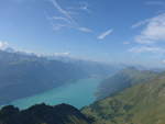 (209'132) - Blick auf den Brienzersee am 31.