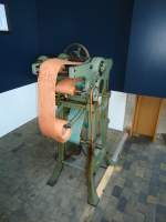(128'802) - Im Saurer-Museum in Arbon: Kleine Maschine mit Lochband am 21.