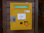(181'561) - �lterer PTT-Briefkasten am 25.