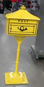 (275'506) - Alter Briefkasten am 12. Mai 2025 in Speyer, Technik-Museum