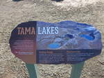 (191'389) - Tafel f�r die Tama Lakes am 25.
