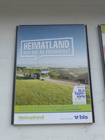 (170'387) - BLS-Plakat - HEIMATLAND - am 7.